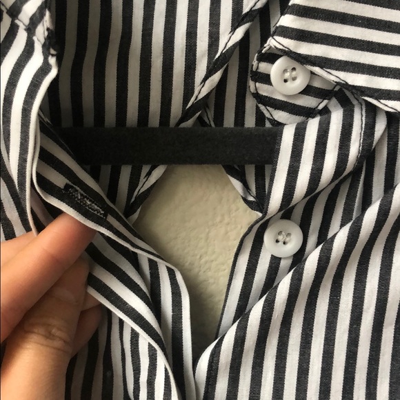 NWT Boohoo Super Cute Tie-back Shirt - Picture 5 of 6